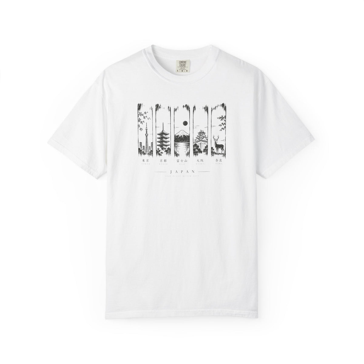 5 pictures of Japan T-Shirt