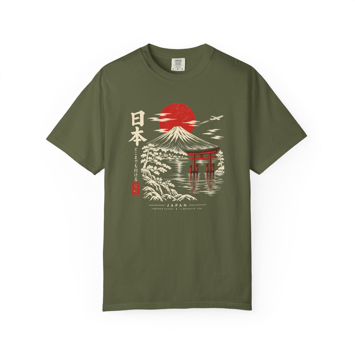 Tori Gate/ Airplane/ Fuji T-Shirt