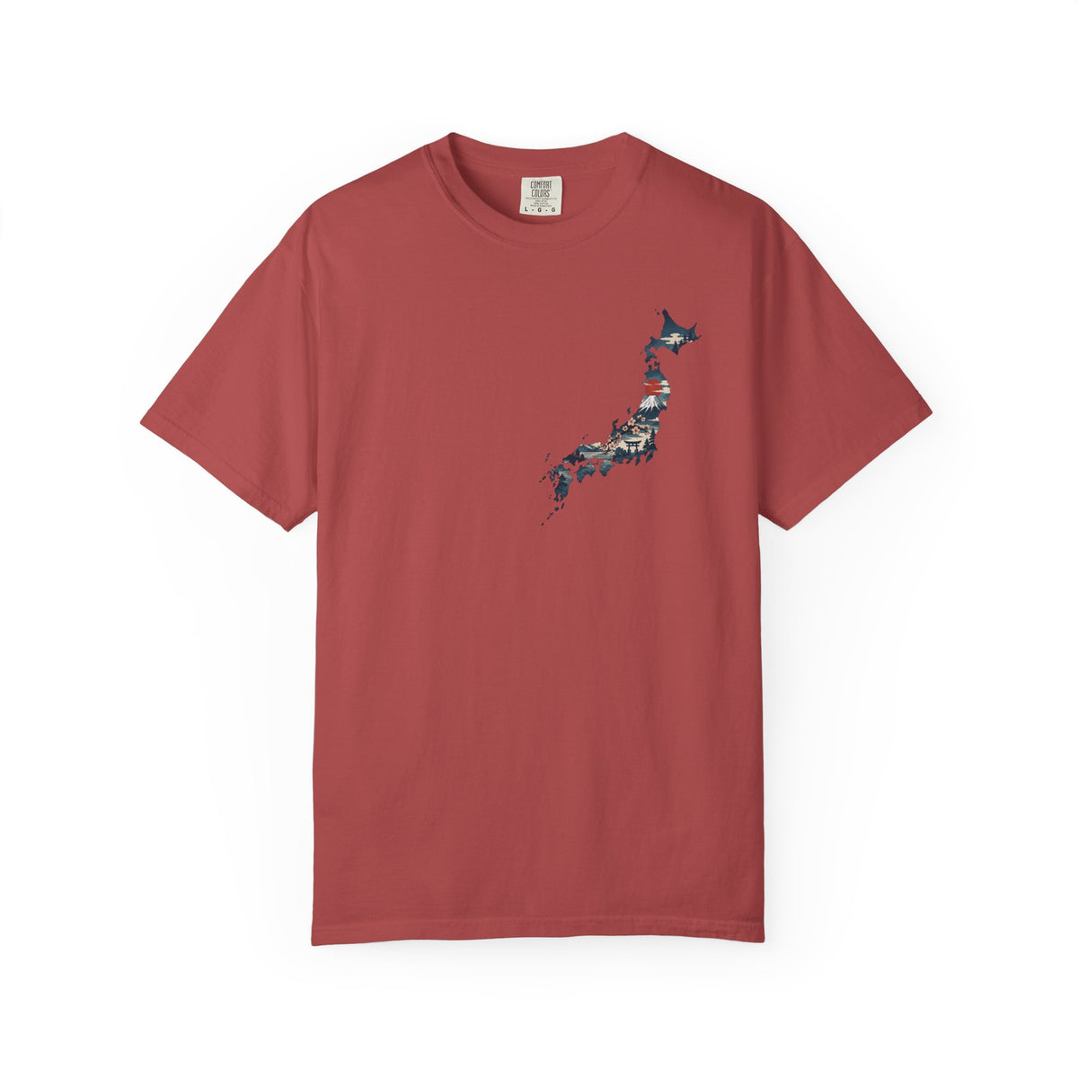 Japan Map Floral T-Shirt — Floral Japan Outline Tee