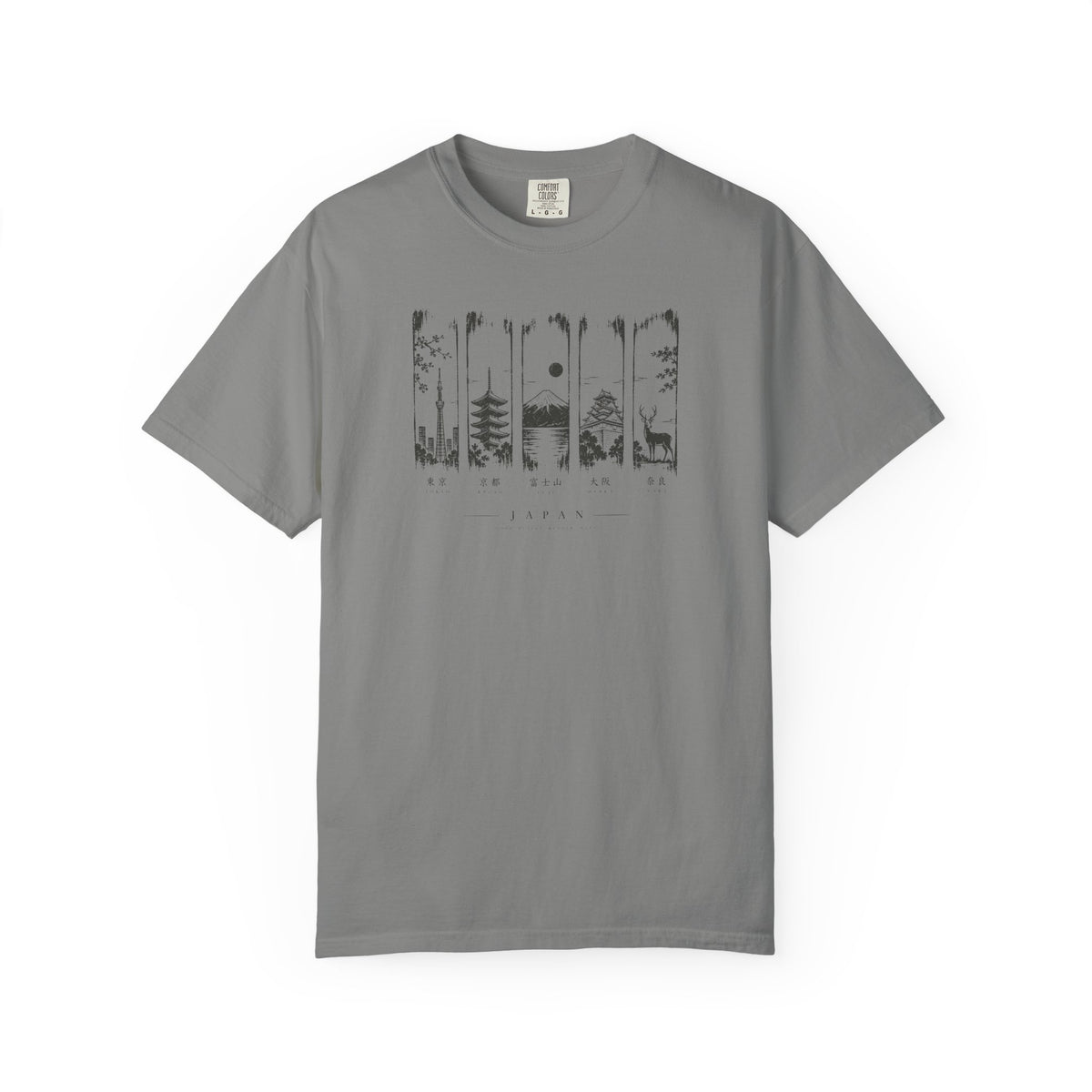 5 pictures of Japan T-Shirt