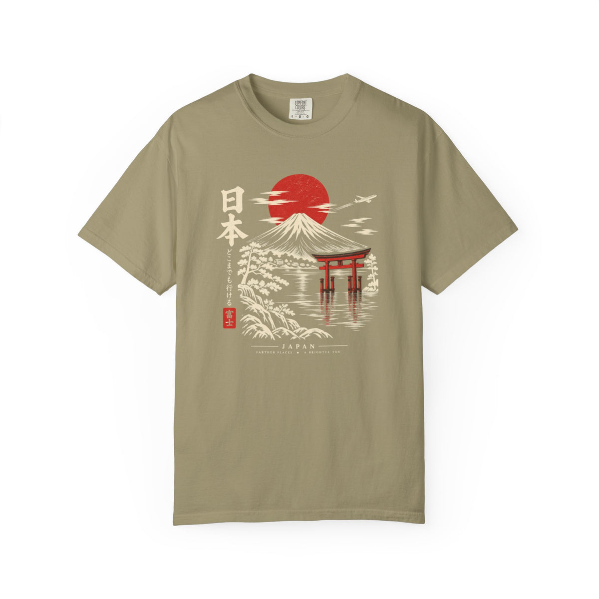 Tori Gate/ Airplane/ Fuji T-Shirt